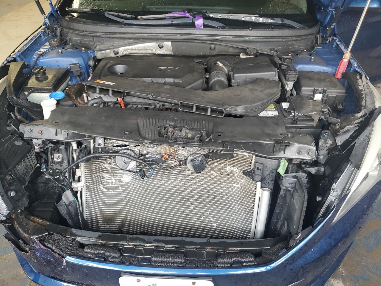 2015 Hyundai Sonata VIN 5NPE24AF4FH245938 Copart auction photo, front end damage thumbnail 11