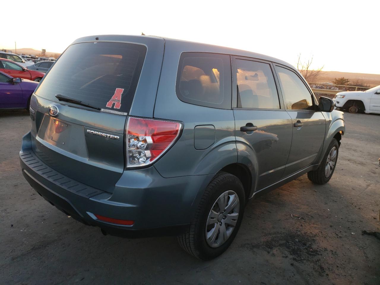 2009 Subaru Forester VIN JF2SH61629H723940 Copart auction photo, front end damage thumbnail 3