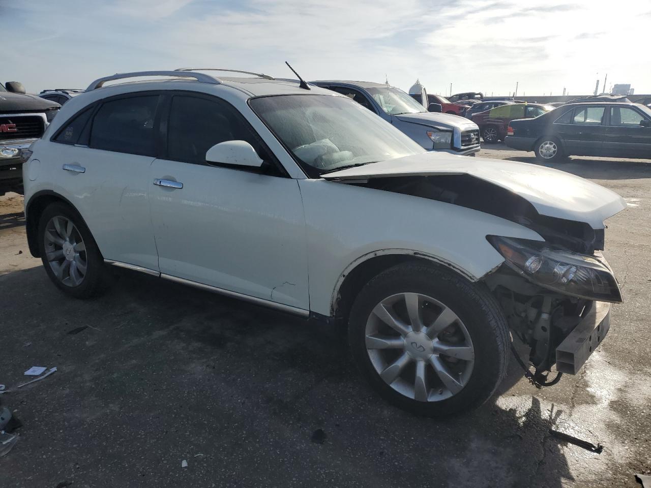 2006 Infiniti FX VIN JNRAS08U96X106548 Copart auction photo, front end damage thumbnail 4