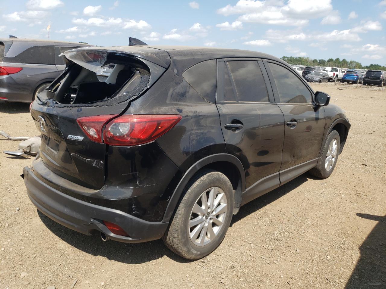 2016 Mazda CX-5 VIN JM3KE2CY6G0632218 Copart auction photo, all over damage thumbnail 3