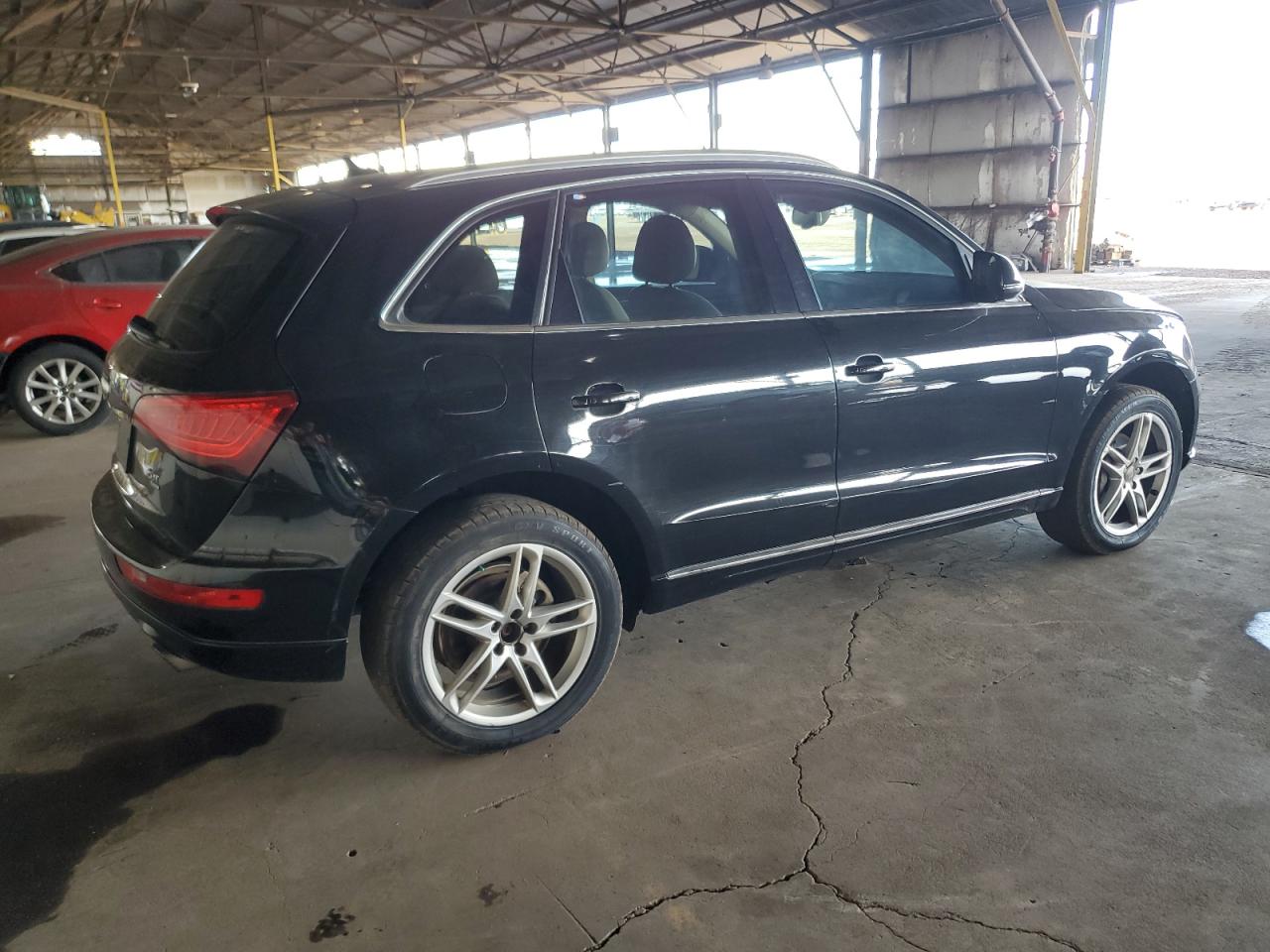 2014 Audi Q5 VIN WA1LFAFP7EA057717 Copart auction photo, front end / minor dent/scratches damage thumbnail 3
