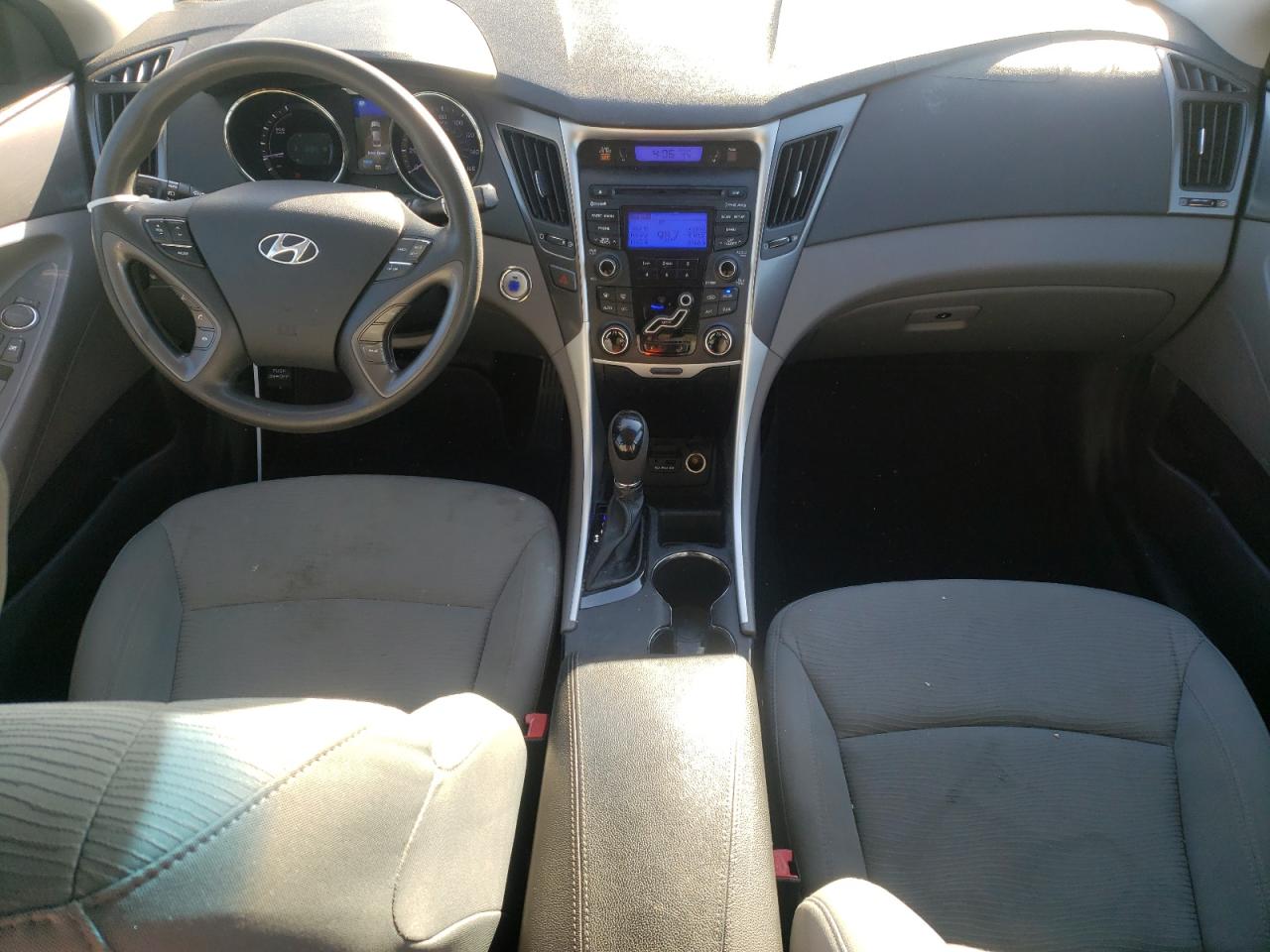 2012 Hyundai Sonata VIN KMHEC4A45CA025895 Copart auction photo, front end damage thumbnail 8