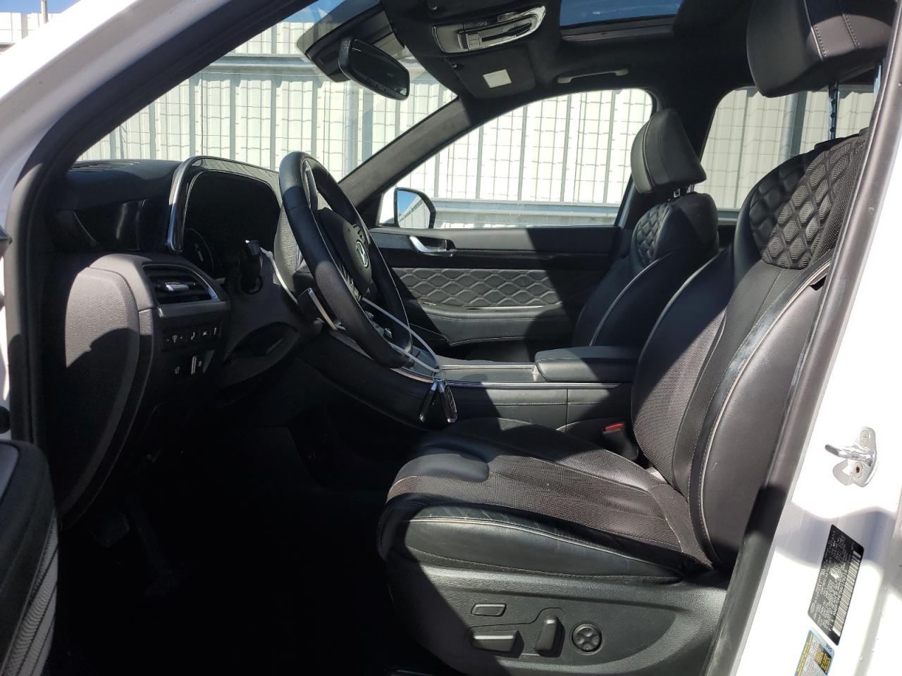 2021 Hyundai Palisade VIN KM8R7DHE5MU179219 Copart auction photo, side damage thumbnail 7