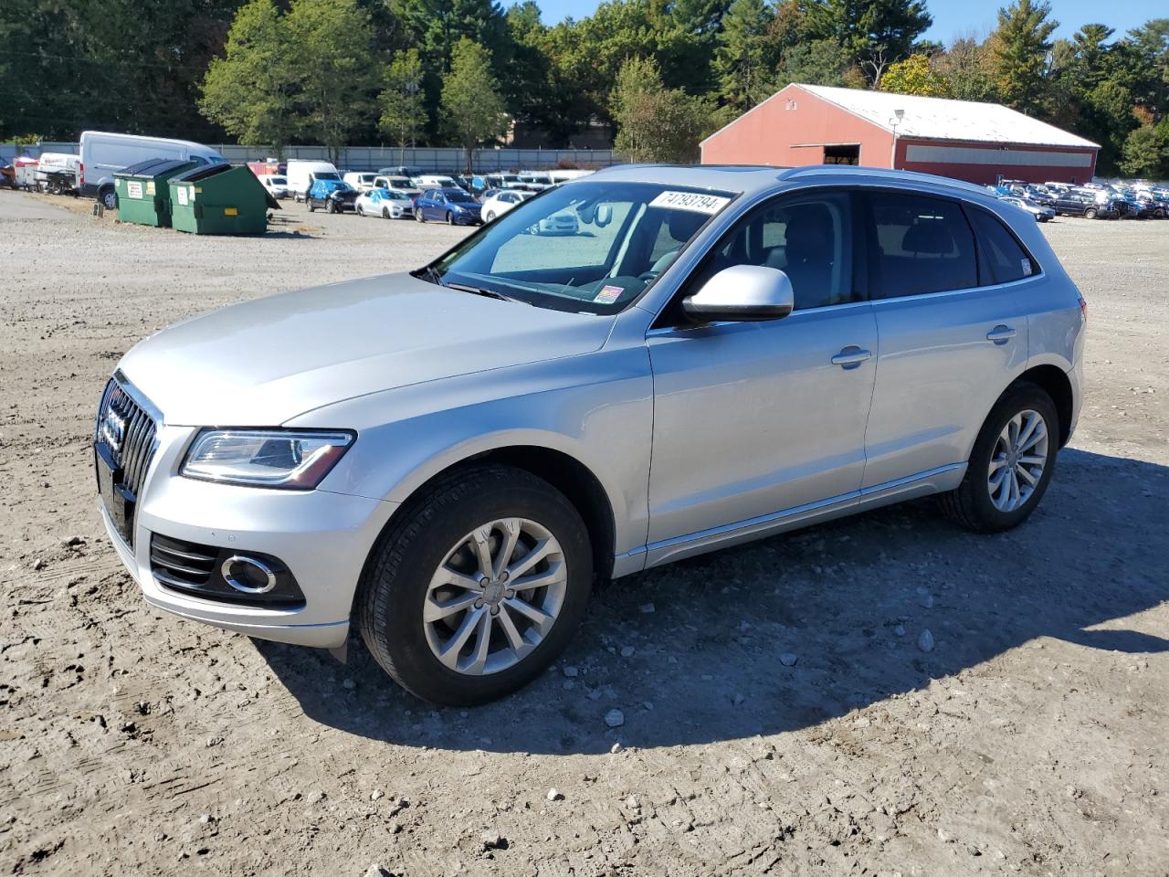 2013 Audi Q5 VIN WA1LFAFPXDA096946
