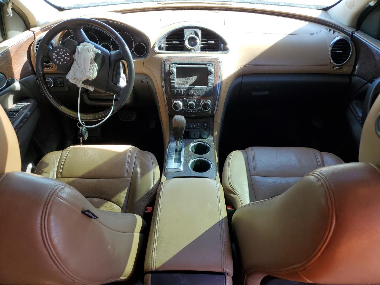 2015 Buick Enclave VIN 5GAKRBKD8FJ276134 Copart auction photo, front end damage thumbnail 8