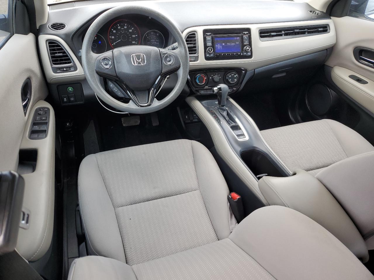 2017 Honda HR-V VIN 3CZRU5H39HM709228 Copart auction photo, mechanical / front end damage thumbnail 8