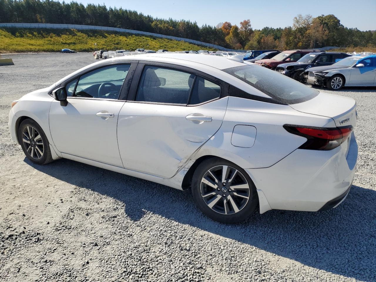 2020 Nissan Versa VIN 3N1CN8EV4LL881040 Copart auction photo, side damage thumbnail 2