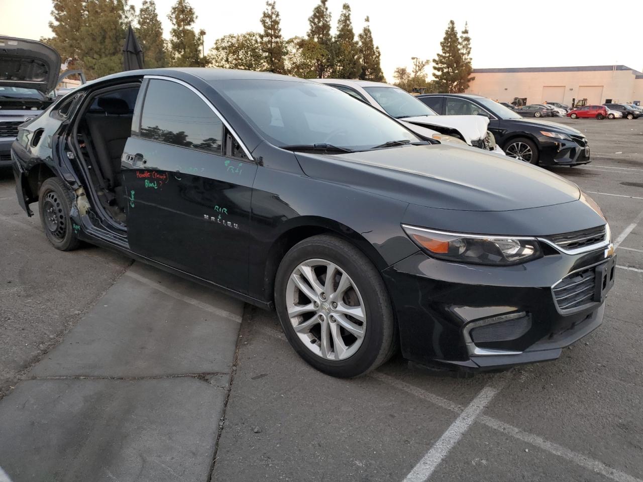 2016 Chevrolet Malibu VIN 1G1ZE5ST6GF300140 Copart auction photo, all over damage thumbnail 4