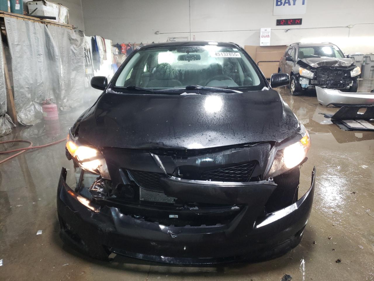 2010 Toyota Corolla VIN 1NXBU4EE2AZ256302 Copart auction photo, front end damage thumbnail 5