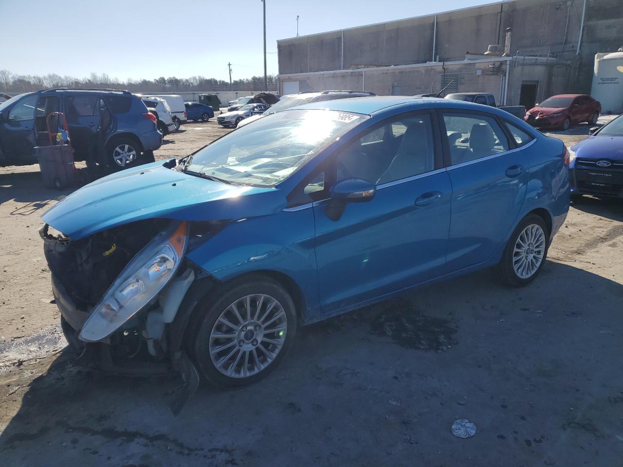 2014 Ford Fiesta VIN 3FADP4CJ4EM107247
