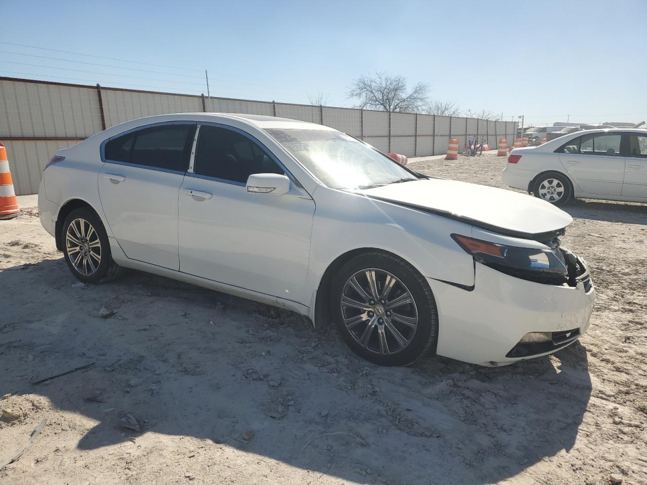 2014 Acura TL VIN 19UUA8F36EA002109 Copart auction photo, front end / side damage thumbnail 4