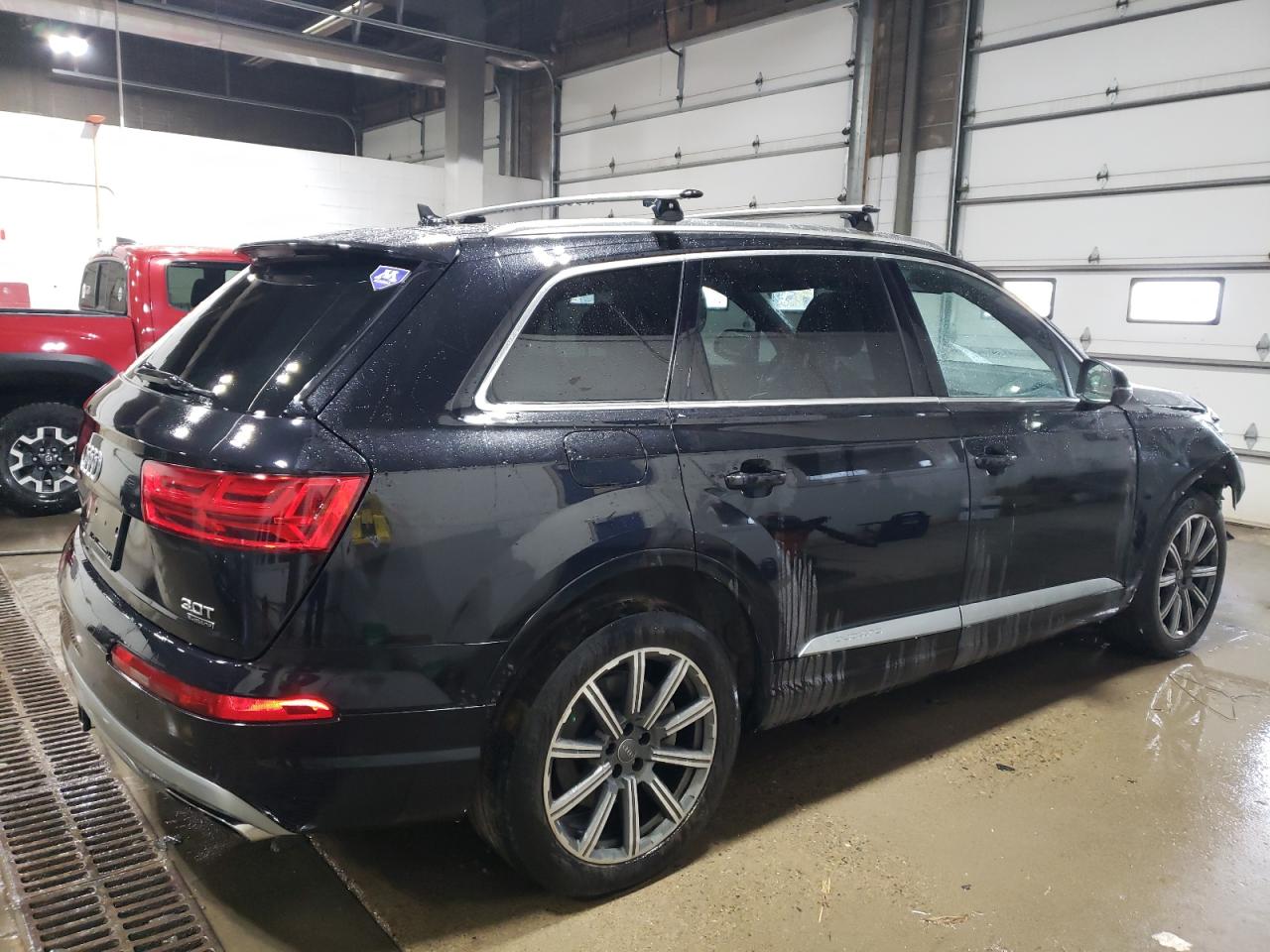 2018 Audi Q7 VIN WA1VAAF75JD025414 Copart auction photo, front end damage thumbnail 3