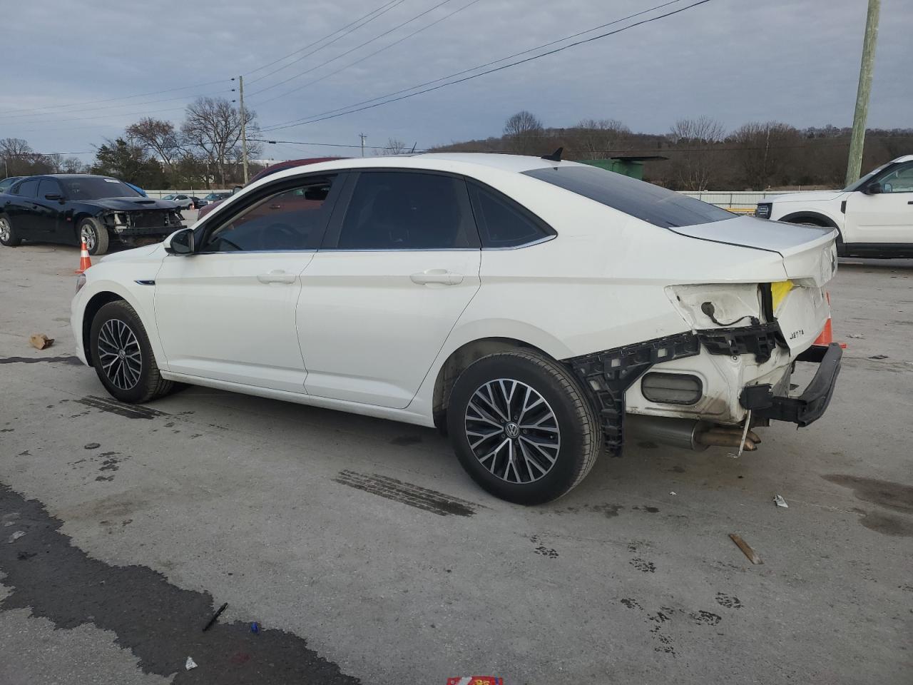 2019 Volkswagen Jetta VIN 3VWEB7BU3KM244067 Copart auction photo, rear end damage thumbnail 2