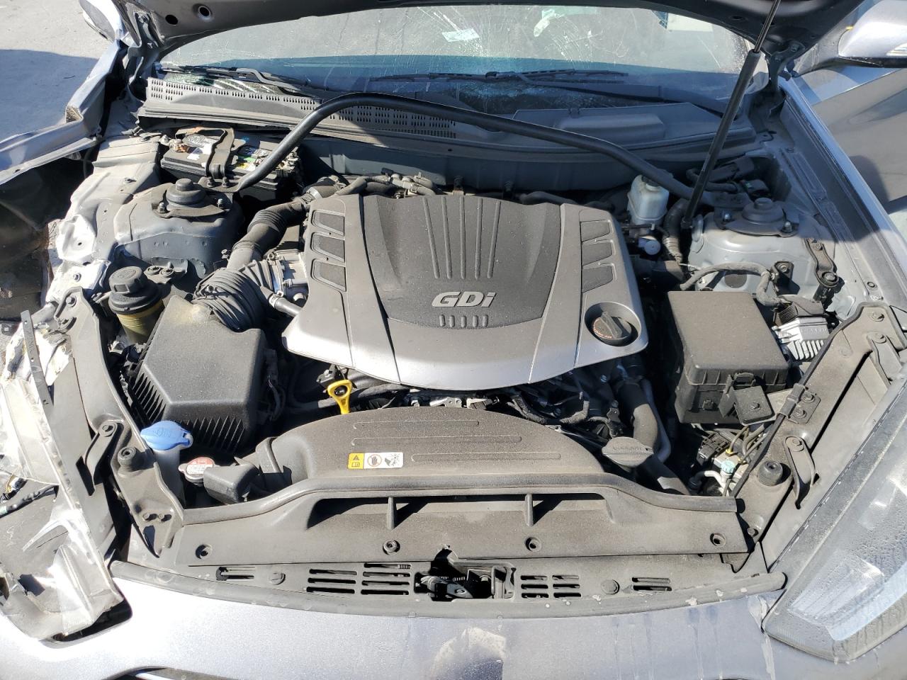 2015 Hyundai Genesis VIN KMHHU6KJ7FU125879 Copart auction photo, front end damage thumbnail 11