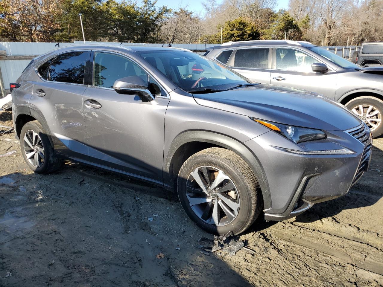 2021 Lexus NX VIN JTJGARDZ5M2260474 Copart auction photo, front end damage thumbnail 4