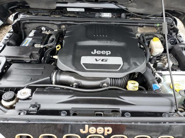 2014 Jeep Wrangler VIN 1C4BJWEG4EL160788 Copart auction photo, all over damage thumbnail 11
