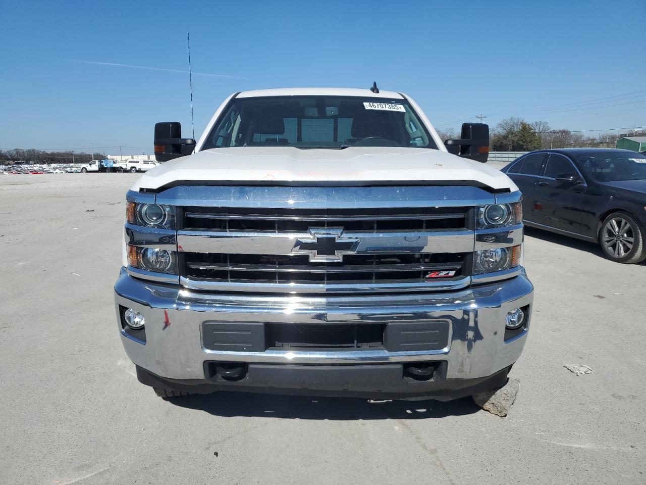 2019 Chevrolet Silverado VIN 1GC1KSEG0KF180225 Copart auction photo, side / rear end damage thumbnail 5