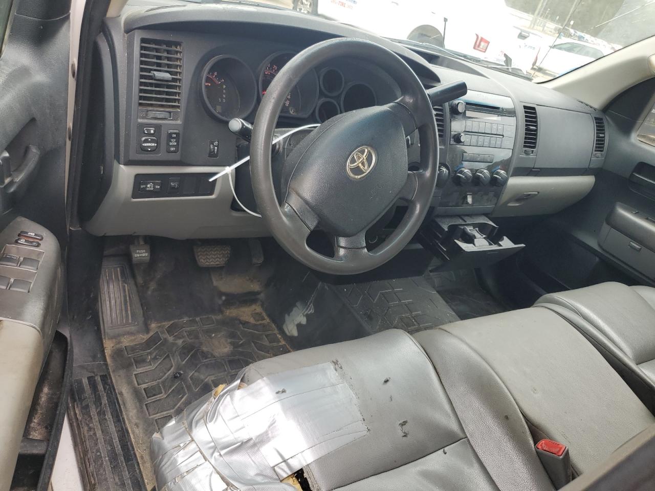 2012 Toyota Tundra VIN 5TFRM5F1XCX037092 Copart auction photo, side / rear end damage thumbnail 8