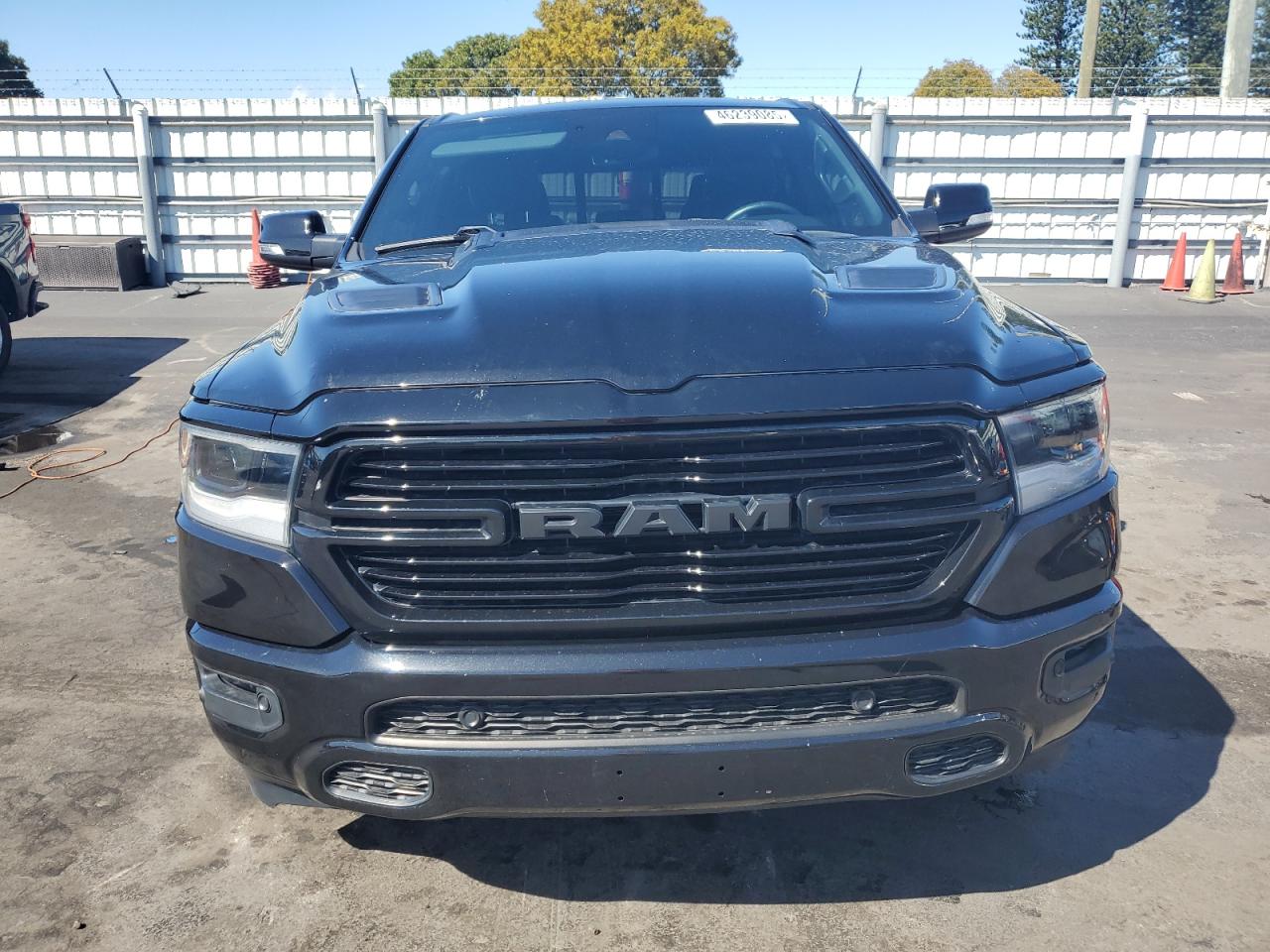 2021 RAM 1500 VIN 1C6RREJT2MN503273 Copart auction photo, rear end / undercarriage damage thumbnail 5