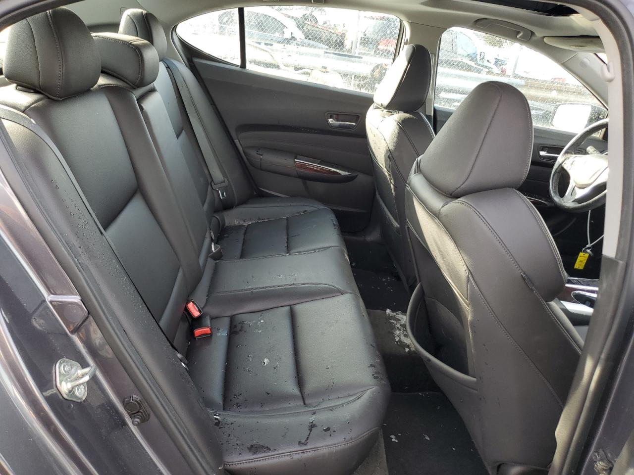 2017 Acura TLX VIN 19UUB1F37HA002239 Copart auction photo, front end / side damage thumbnail 10