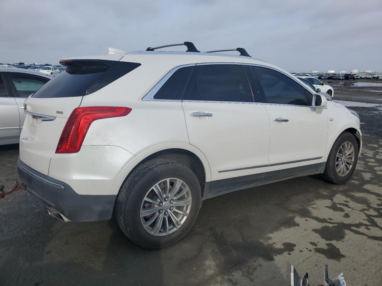 2017 Cadillac XT5 VIN 1GYKNDRS6HZ312718 Copart auction photo, all over damage thumbnail 3