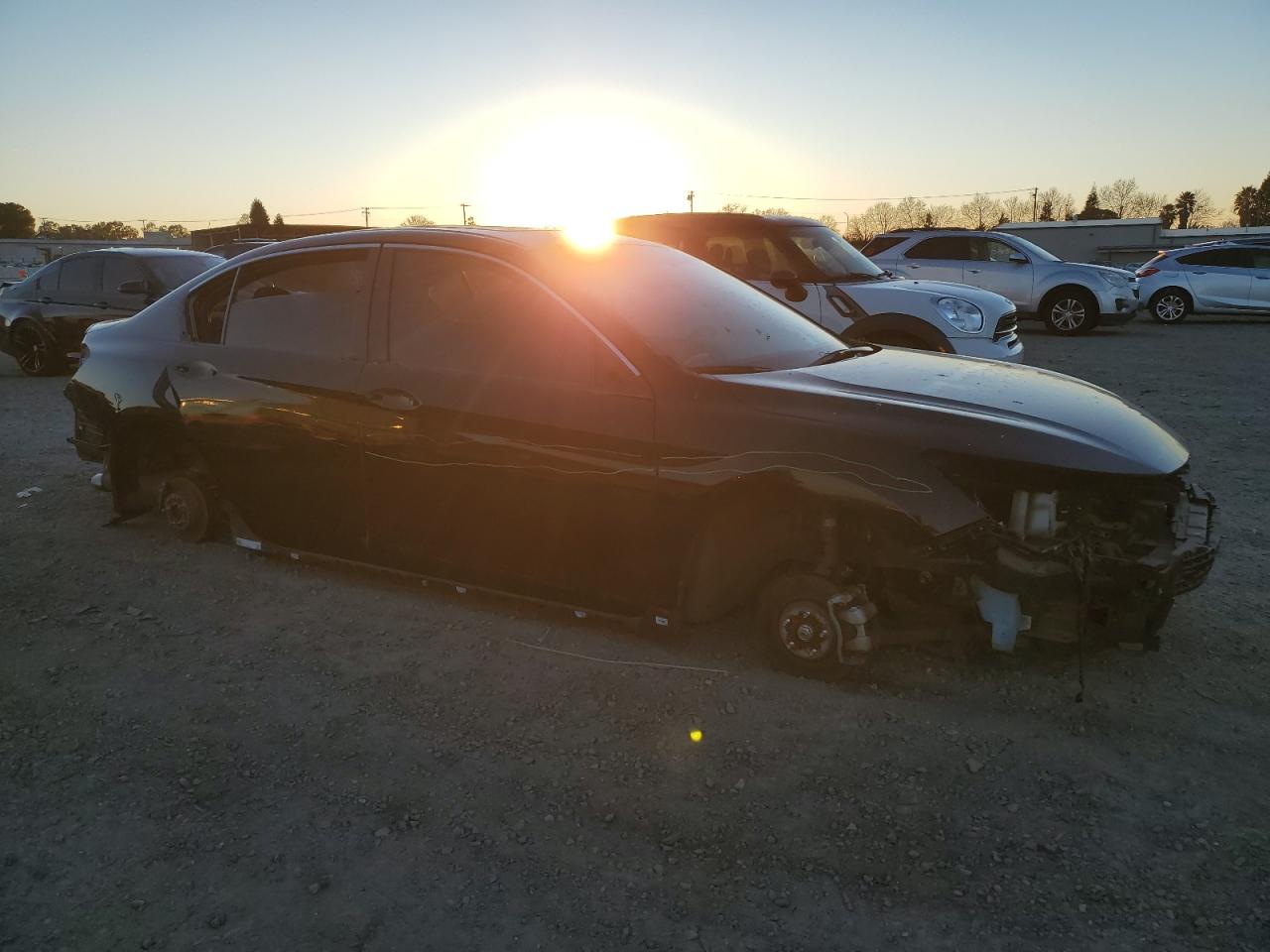 2017 Honda Accord VIN 1HGCR2F53HA279548 Copart auction photo, all over damage thumbnail 4