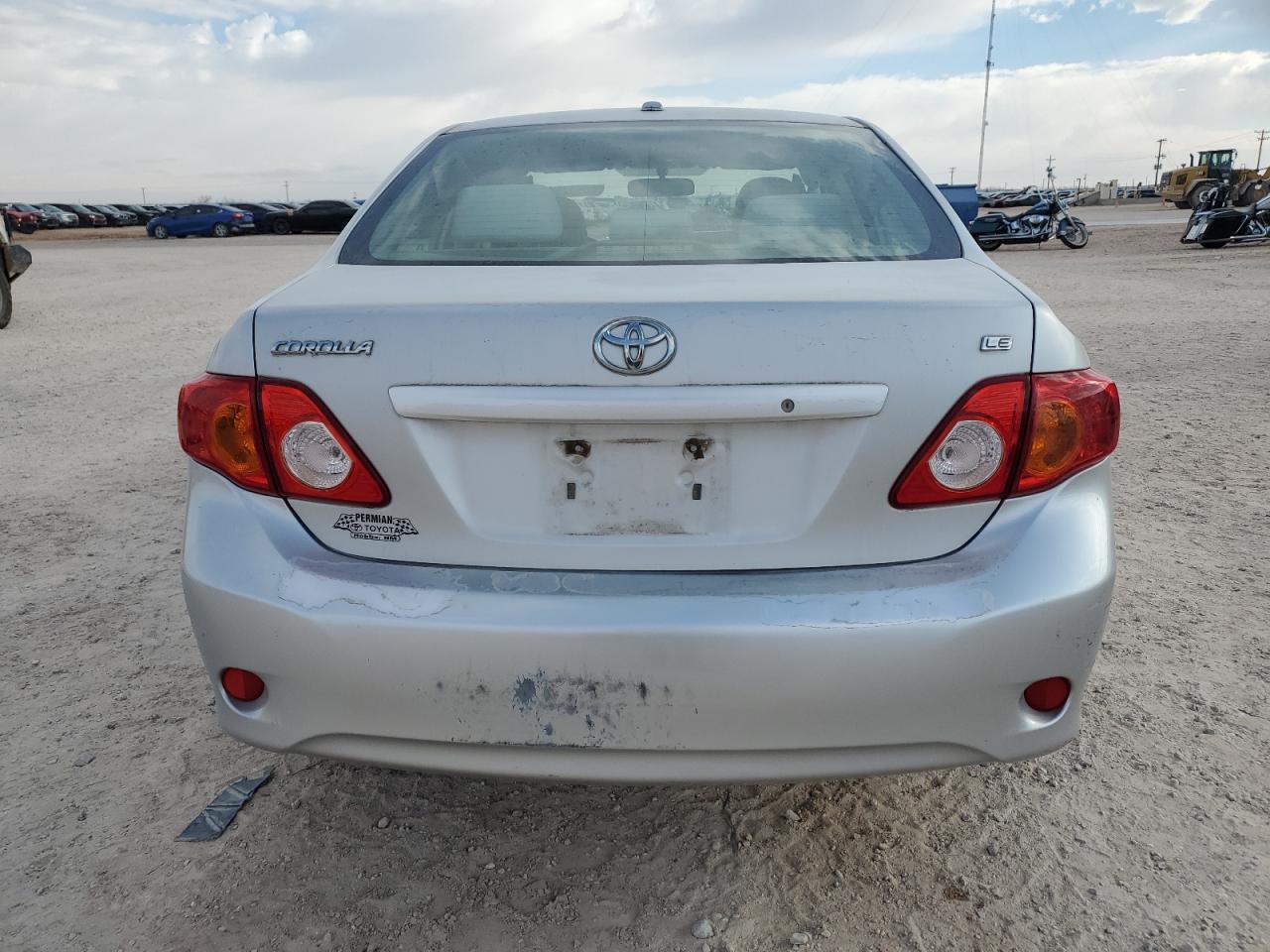 2009 Toyota Corolla VIN JTDBL40EX99040128 Copart auction photo, all over damage thumbnail 6