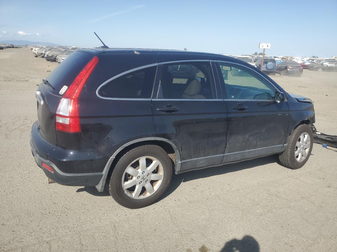 2007 Honda CR-V VIN JHLRE48777C035812 Copart auction photo, front end damage thumbnail 3