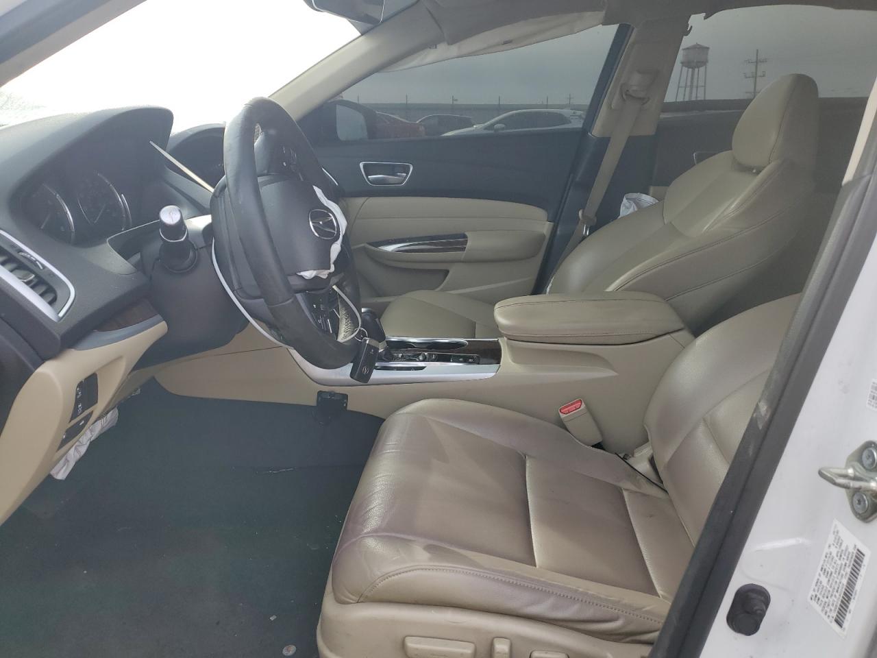 2018 Acura TLX VIN 19UUB1F35JA000429 Copart auction photo, front end / side damage thumbnail 7