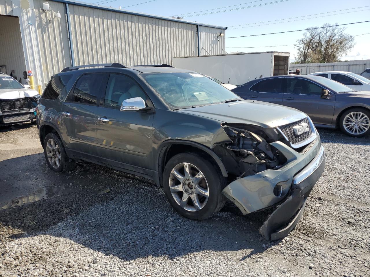 2010 GMC Acadia VIN 1GKLRLED8AJ224617 Copart auction photo, front end damage thumbnail 4
