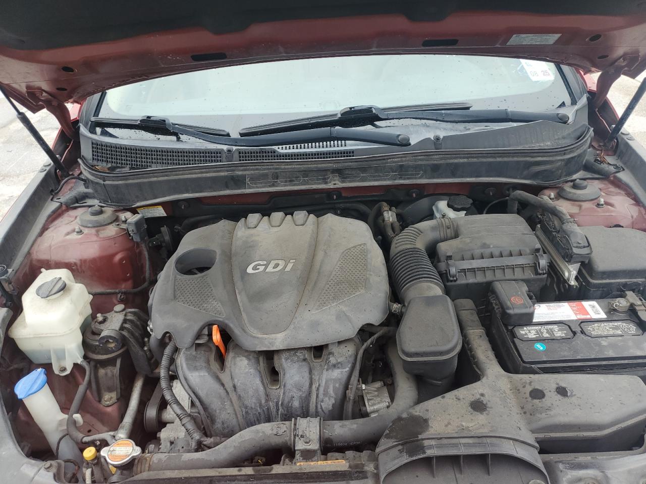 2012 Hyundai Sonata VIN 5NPEB4AC2CH319326 Copart auction photo, vandalism damage thumbnail 11