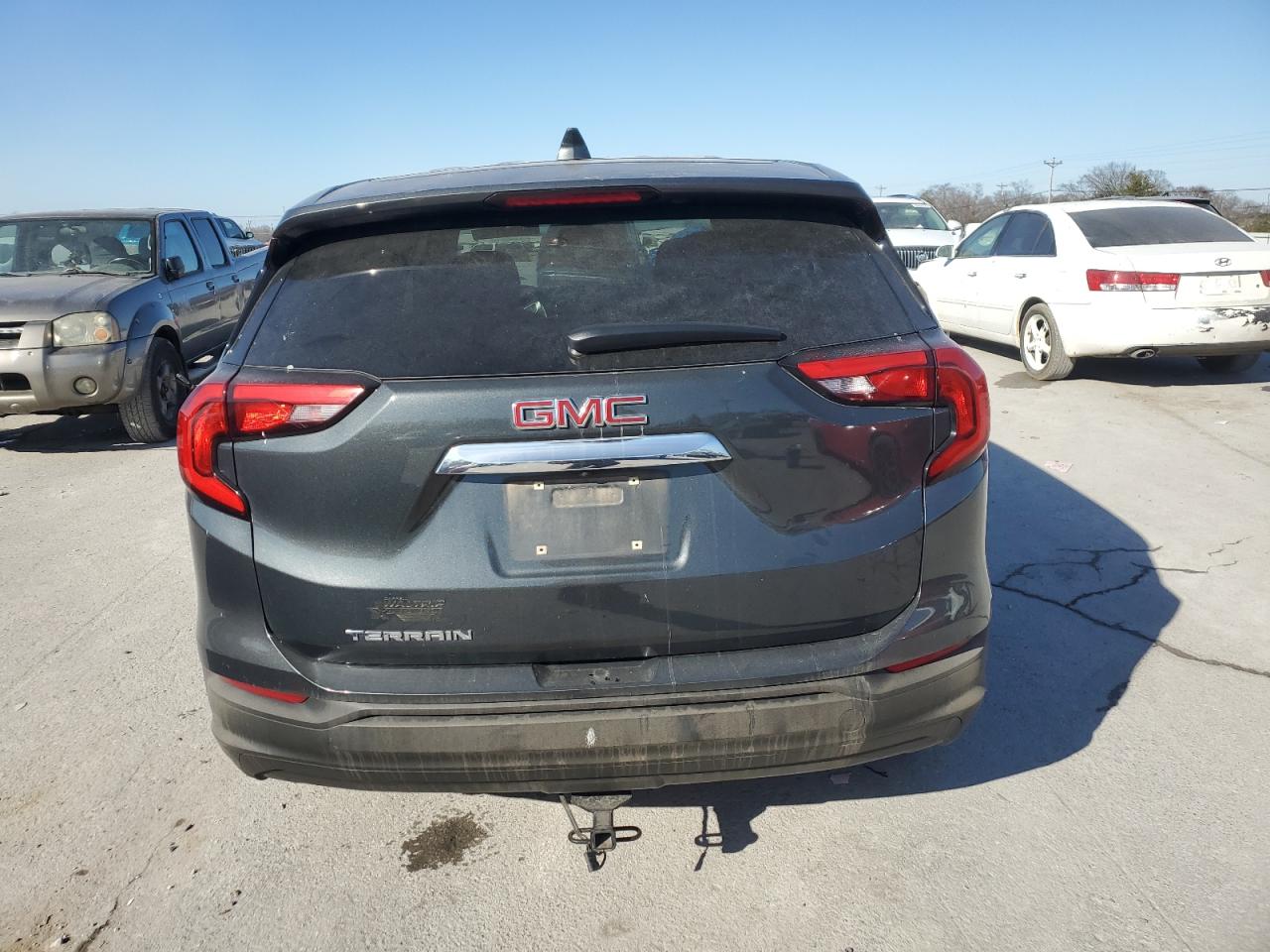2018 GMC Terrain VIN 3GKALMEVXJL300578 Copart auction photo, all over damage thumbnail 6