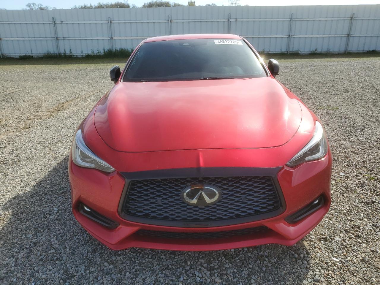 2020 Infiniti Q60 VIN JN1FV7EK0LM400218 Copart auction photo, side / rear end damage thumbnail 5