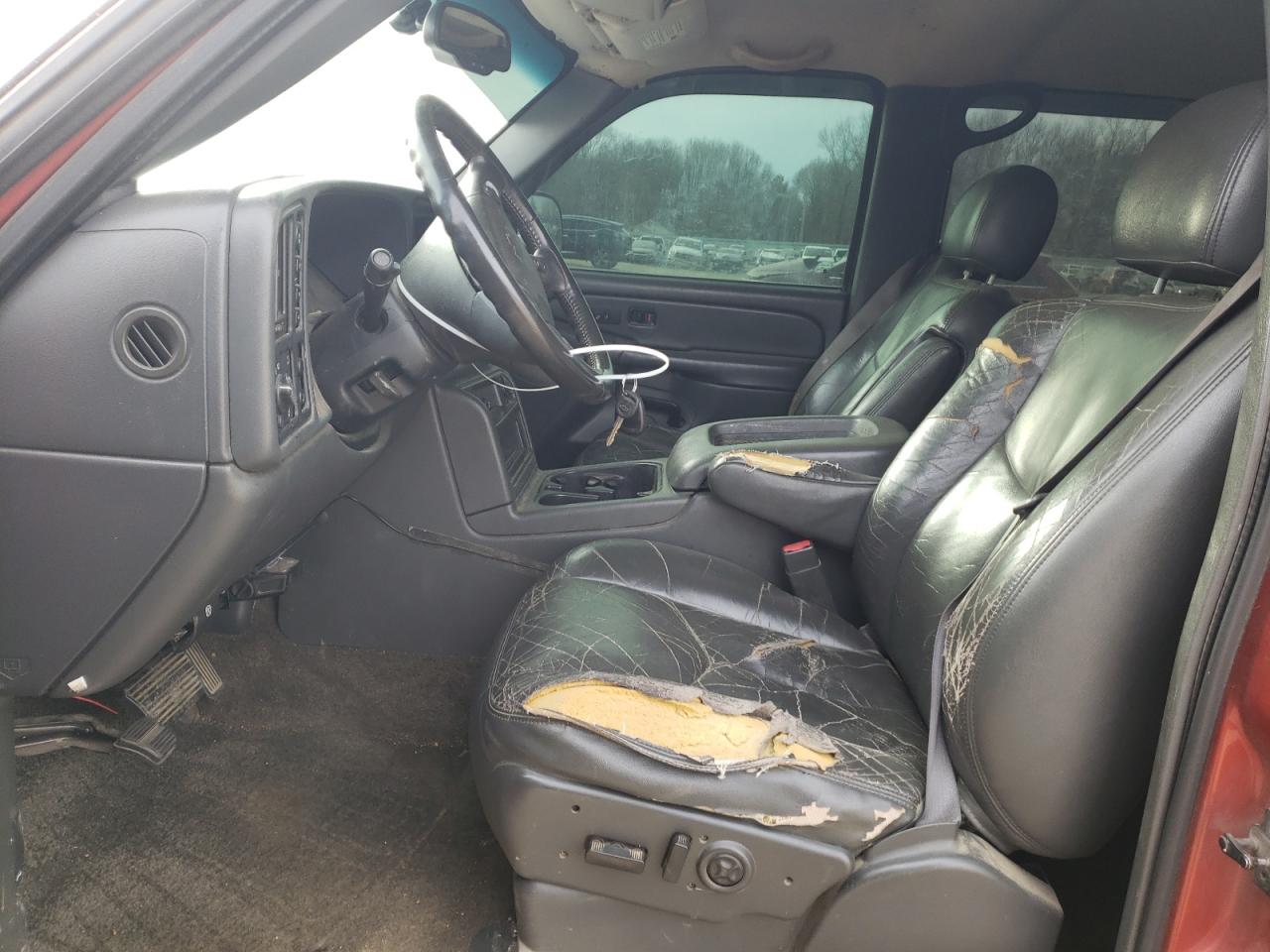 2003 Chevrolet Avalanche VIN 3GNEK13T93G195017 Copart auction photo, side / rear end damage thumbnail 7
