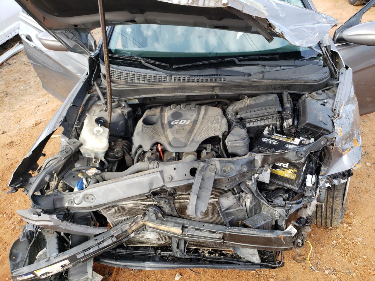 2011 Hyundai Sonata VIN 5NPEB4AC5BH198760 Copart auction photo, all over damage thumbnail 12