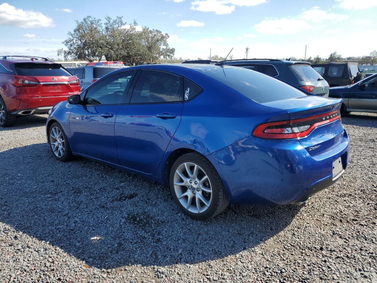 2013 Dodge Dart VIN 1C3CDFBA4DD149556 Copart auction photo, side damage thumbnail 2