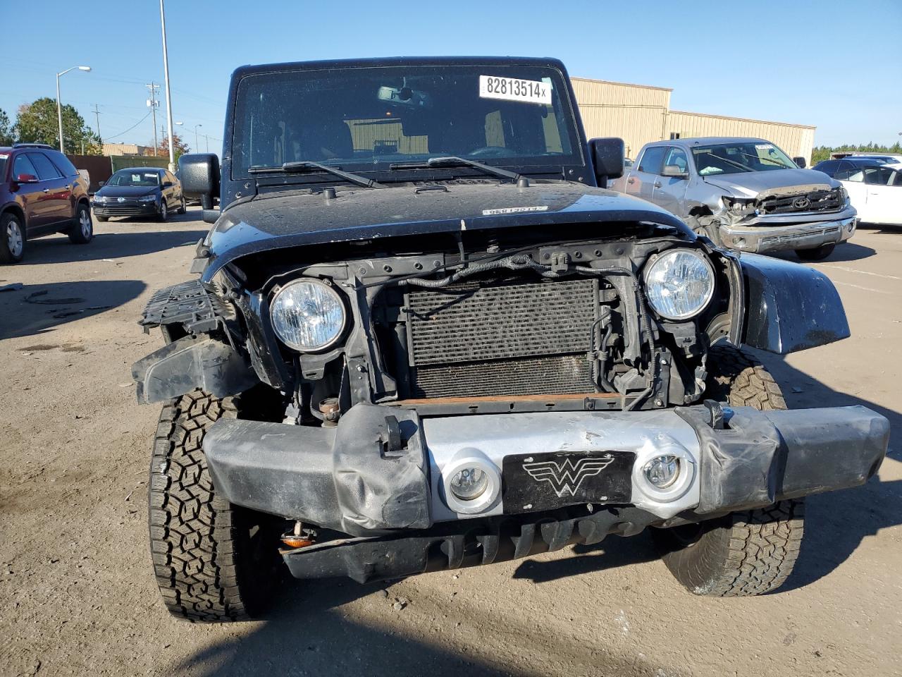 2015 Jeep Wrangler VIN 1C4BJWEG3FL544241 Copart auction photo, front end damage thumbnail 5