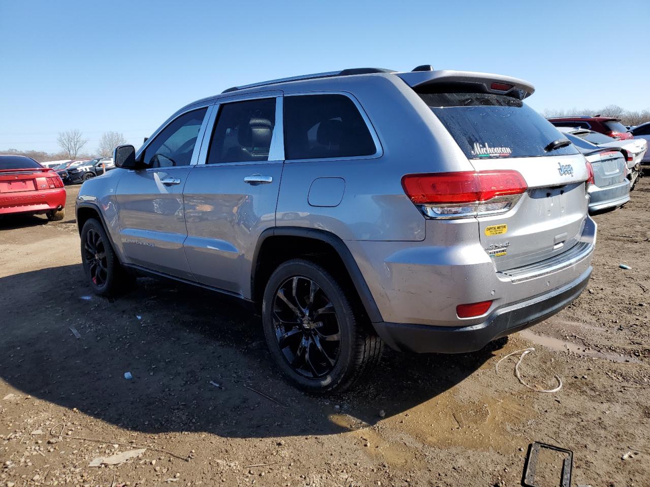 2015 Jeep Grand Cherokee VIN 1C4RJFBG5FC886647 Copart auction photo, vandalism / minor dent/scratches damage thumbnail 2