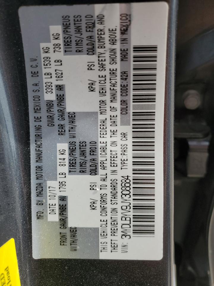 2018 Toyota Yaris VIN 3MYDLBYV9JY308684 Copart auction photo, front end / minor dent/scratches damage thumbnail 13