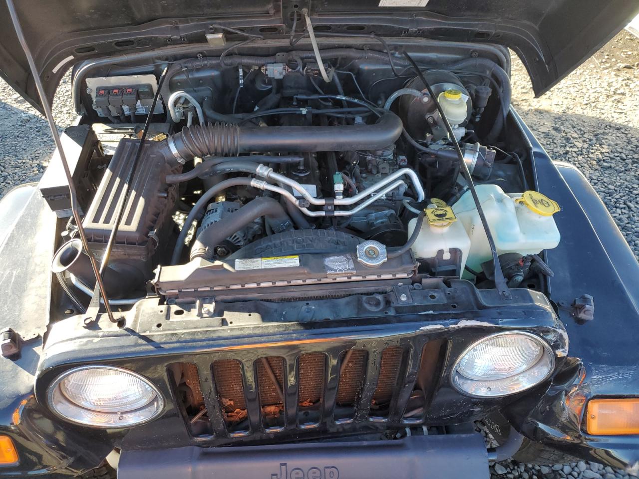 2006 Jeep Wrangler VIN 1J4FA39S76P760823 Copart auction photo, front end / mechanical damage thumbnail 11