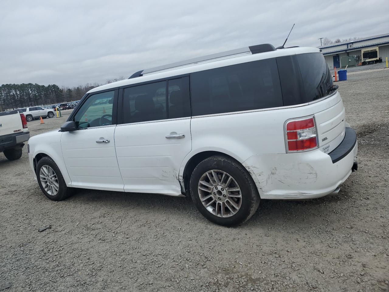 2018 Ford Flex VIN 2FMGK5C82JBA02979 Copart auction photo, all over damage thumbnail 2
