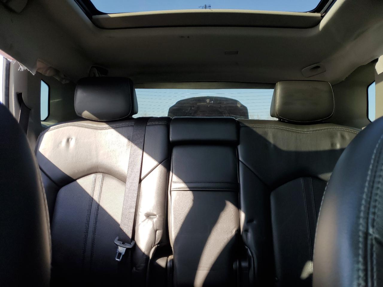 2015 Cadillac SRX VIN 3GYFNEE37FS610890 Copart auction photo, side / rear end damage thumbnail 10