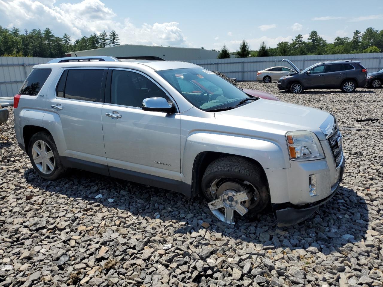 2011 GMC Terrain VIN 2CTFLXECXB6462108 Copart auction photo, front end / rear end damage thumbnail 4