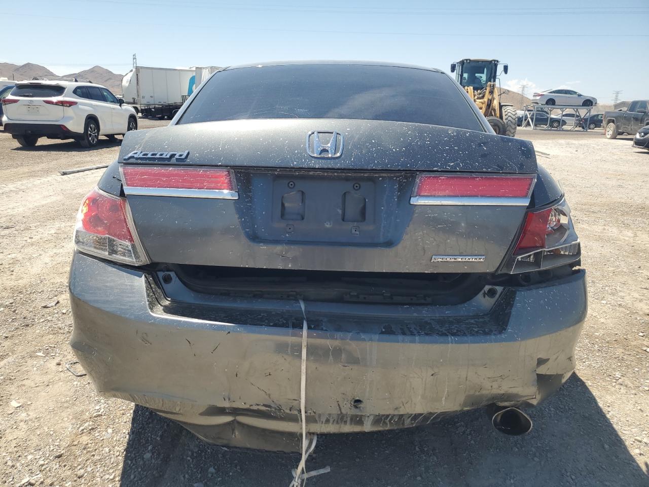 2012 Honda Accord VIN 1HGCP2F67CA121107 Copart auction photo, rear end damage thumbnail 6