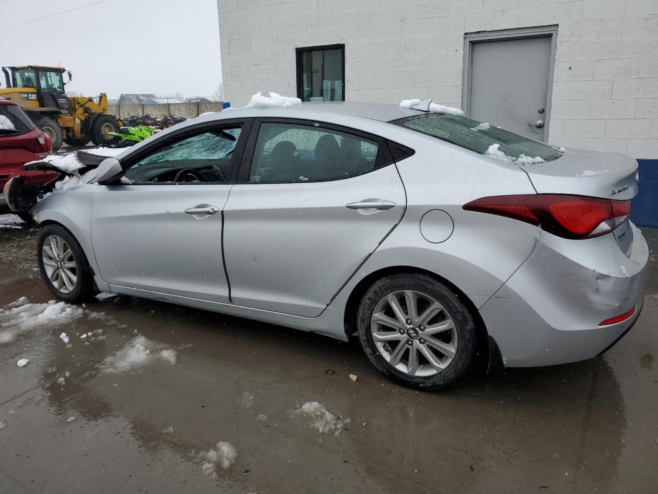 2015 Hyundai Elantra VIN KMHDH4AE5FU389405 Copart auction photo, front end / all over damage thumbnail 2