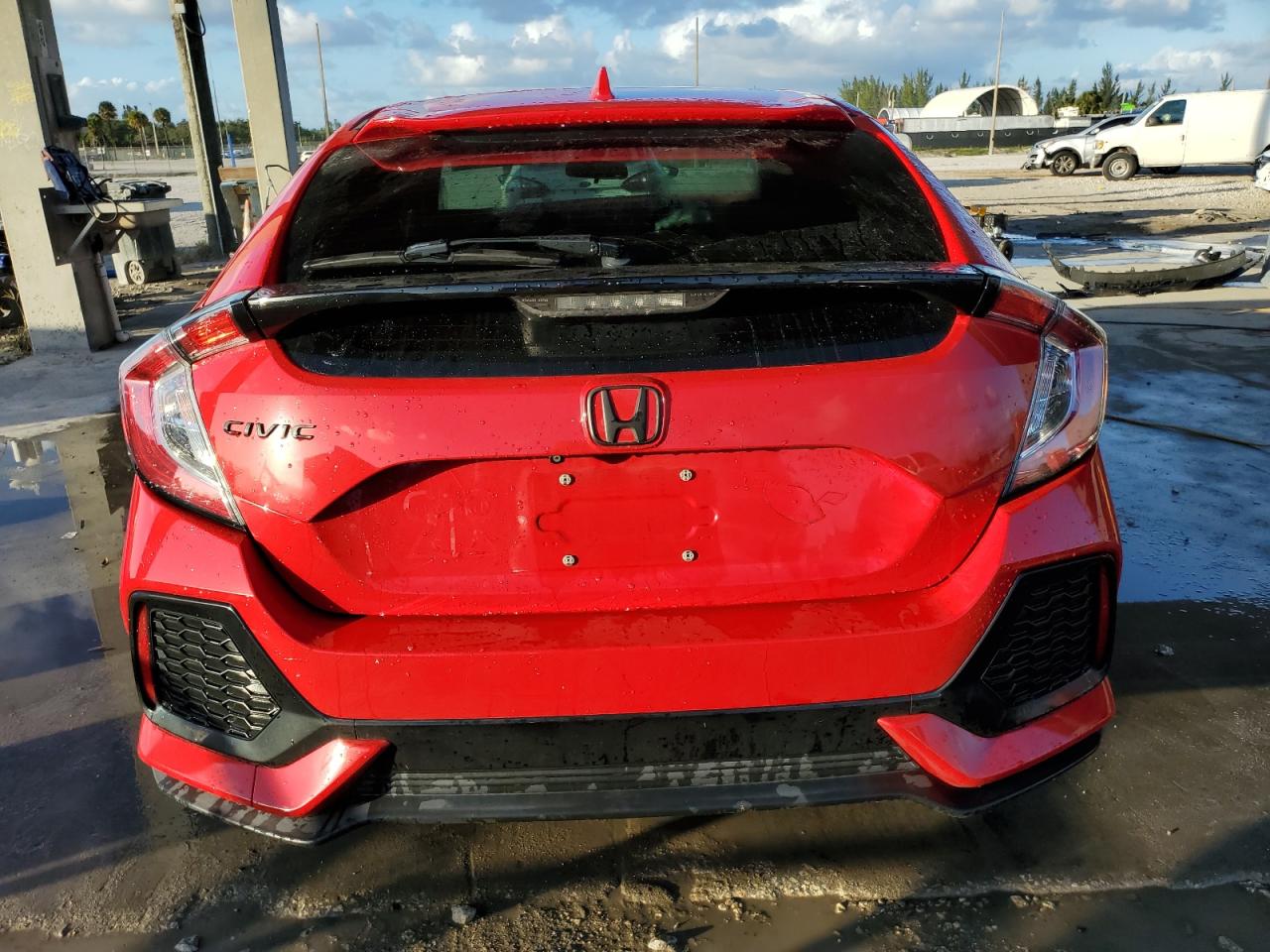 2018 Honda Civic VIN SHHFK7H58JU407210 Copart auction photo, front end / minor dent/scratches damage thumbnail 6