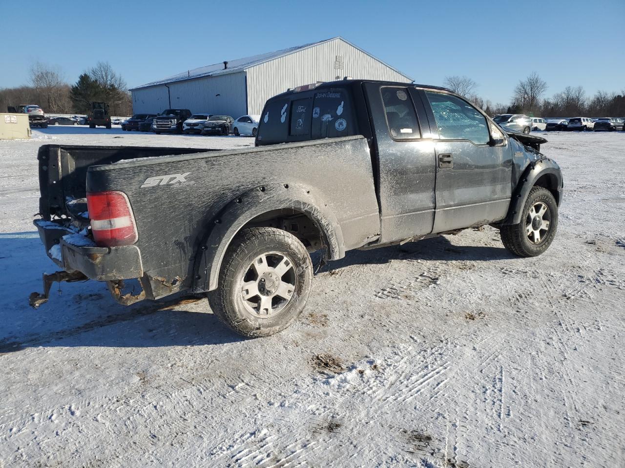2004 Ford F-150 VIN 1FTRX14W84NC12922 Copart auction photo, rollover damage thumbnail 3