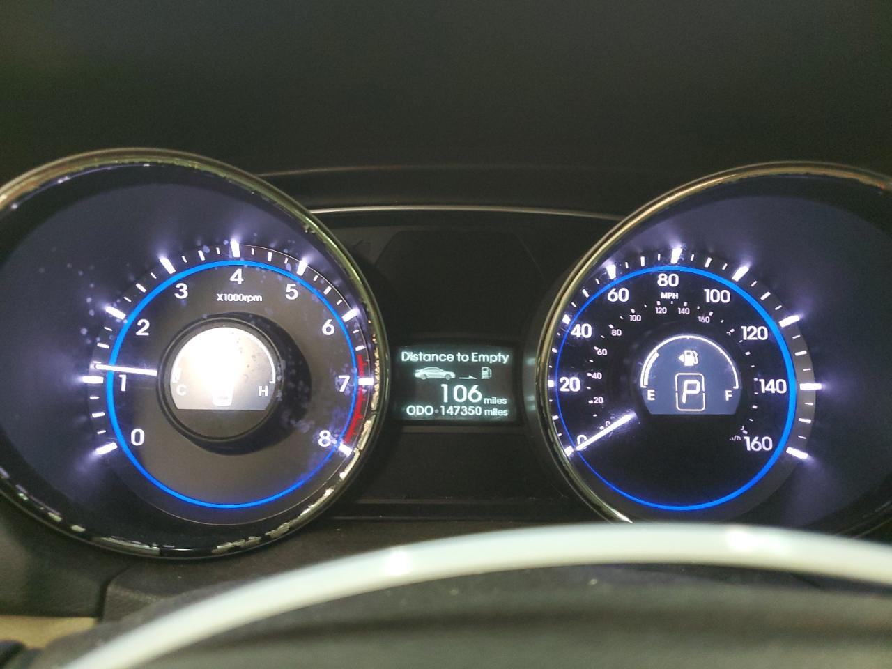 2013 Hyundai Sonata VIN 5NPEB4AC1DH646415 Copart auction photo, rear end damage thumbnail 9