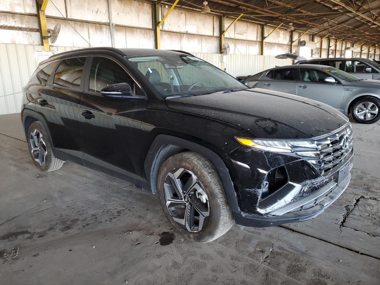 2024 Hyundai Tucson VIN 5NMJF3DE7RH416585 Copart auction photo, undercarriage damage thumbnail 4