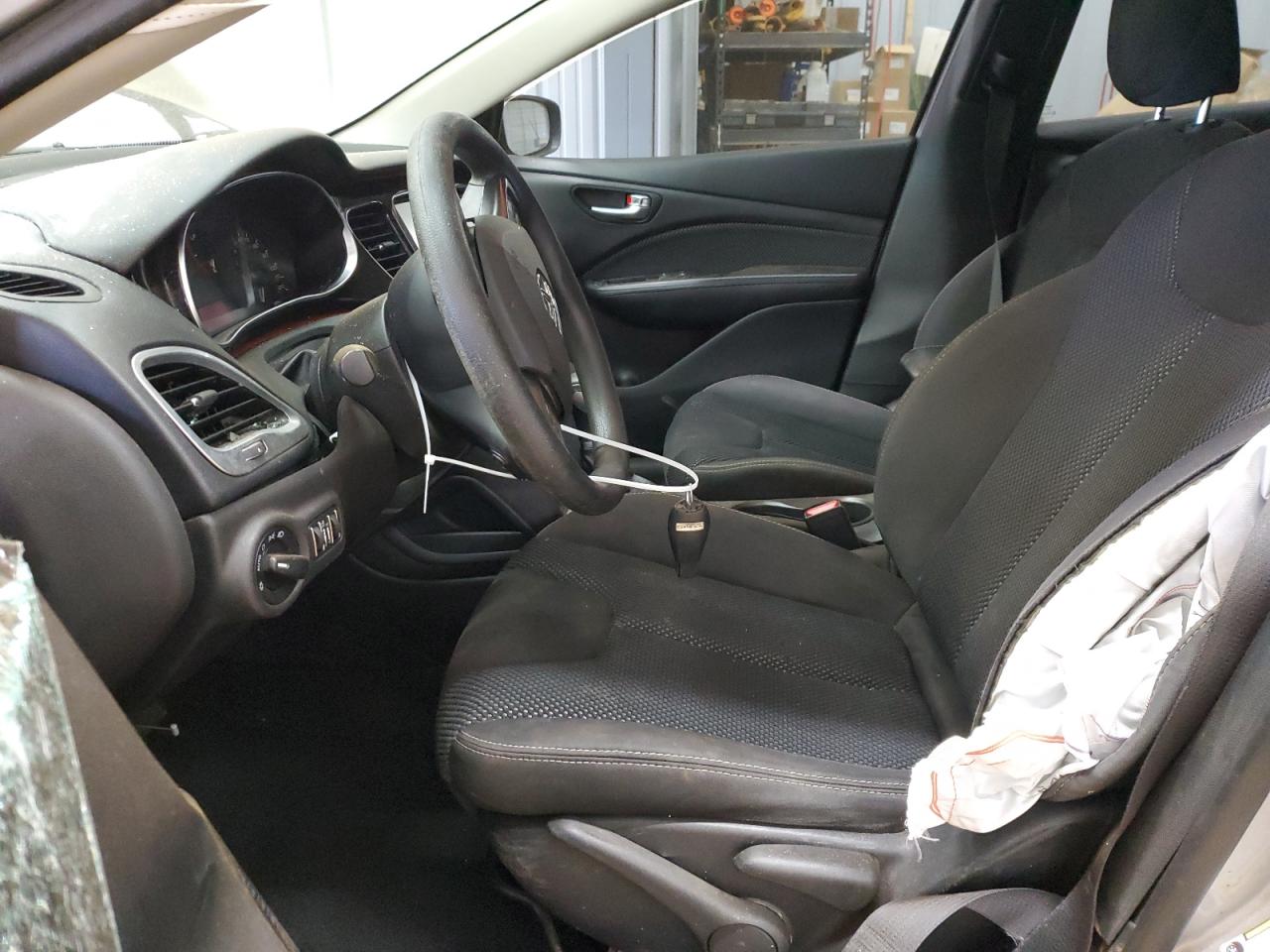 2014 Dodge Dart VIN 1C3CDFBB7ED861456 Copart auction photo, side / undercarriage damage thumbnail 7